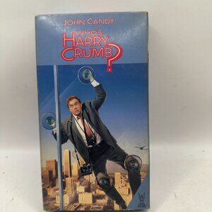 Who's Harry Crumb? Paul Flaherty Director VHS Movie NTSC PG-13